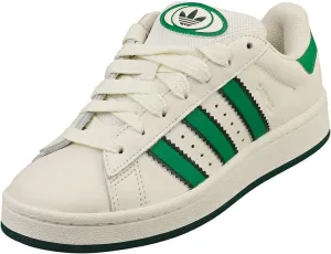 adidas Campus 00 Men's Sneakers, Core White/Green/Off White, Size 6.5