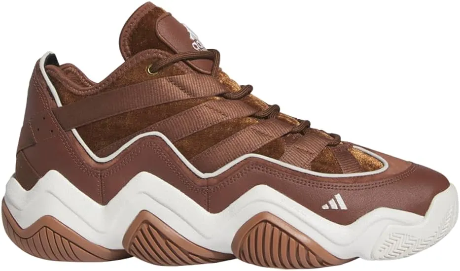 adidas Mens Ten 2010 Basketball Sneakers Shoes - Brown - Size 4.5 M