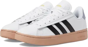 adidas Originals Grand Court Alpha White/Core Black/Silver Violet 10 B (M)
