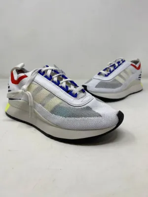 Adidas Retropy F2 J White Multicolor Sneakers Womens US 7 Like New