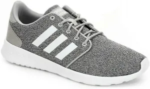 adidas Women's Cloudfoam QT Racer Xpressive-Contemporary Cloudfoam Running Sneakers Shoes (Grey/White, Numeric_6_Point_5)