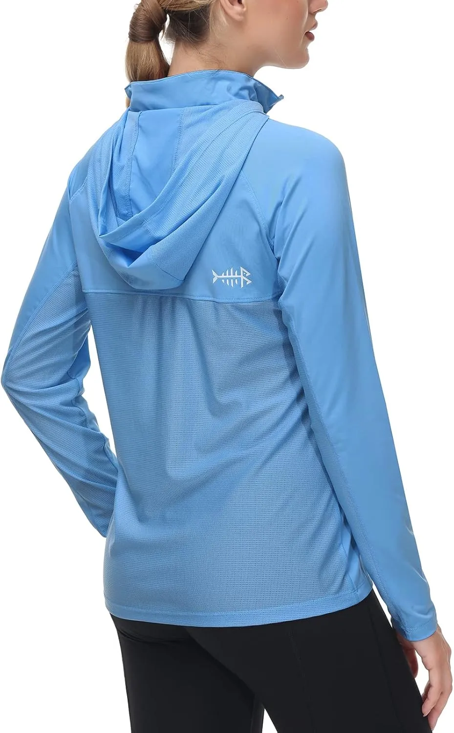 BASSDASH Women’s UPF 50  Performance Hoodie Long Sleeve UV Fishing Hiking Shirt