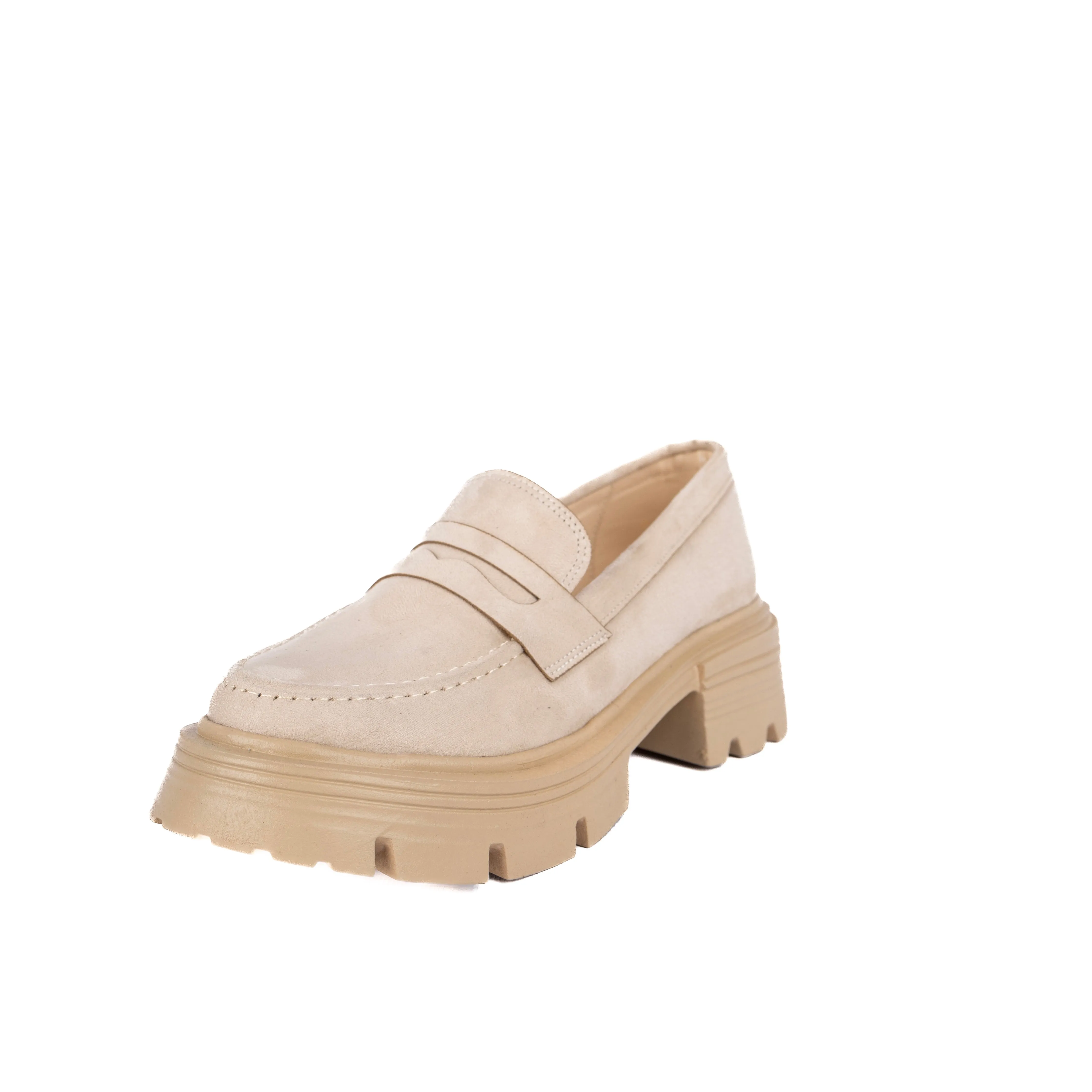 Beige Suede Urban Step
