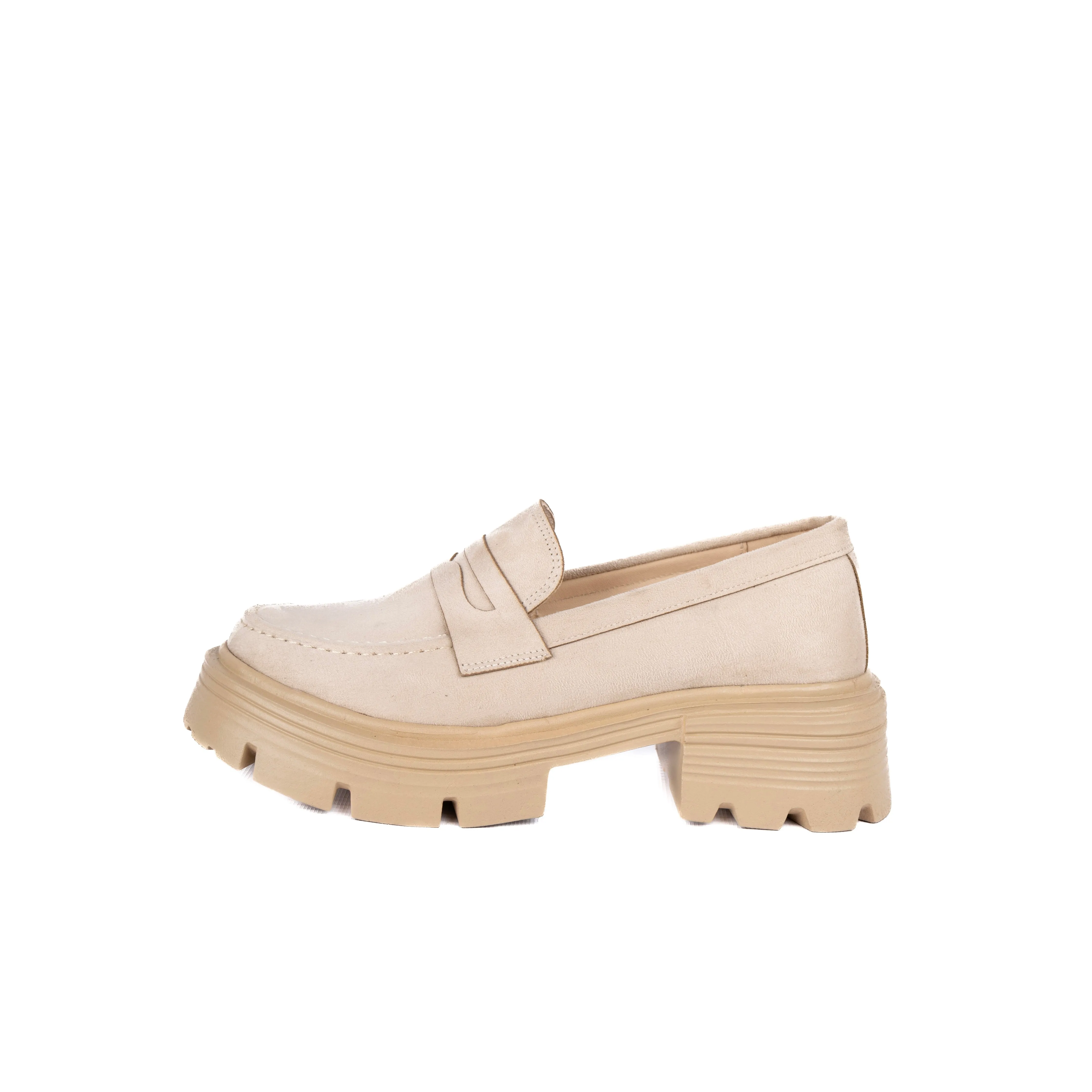 Beige Suede Urban Step