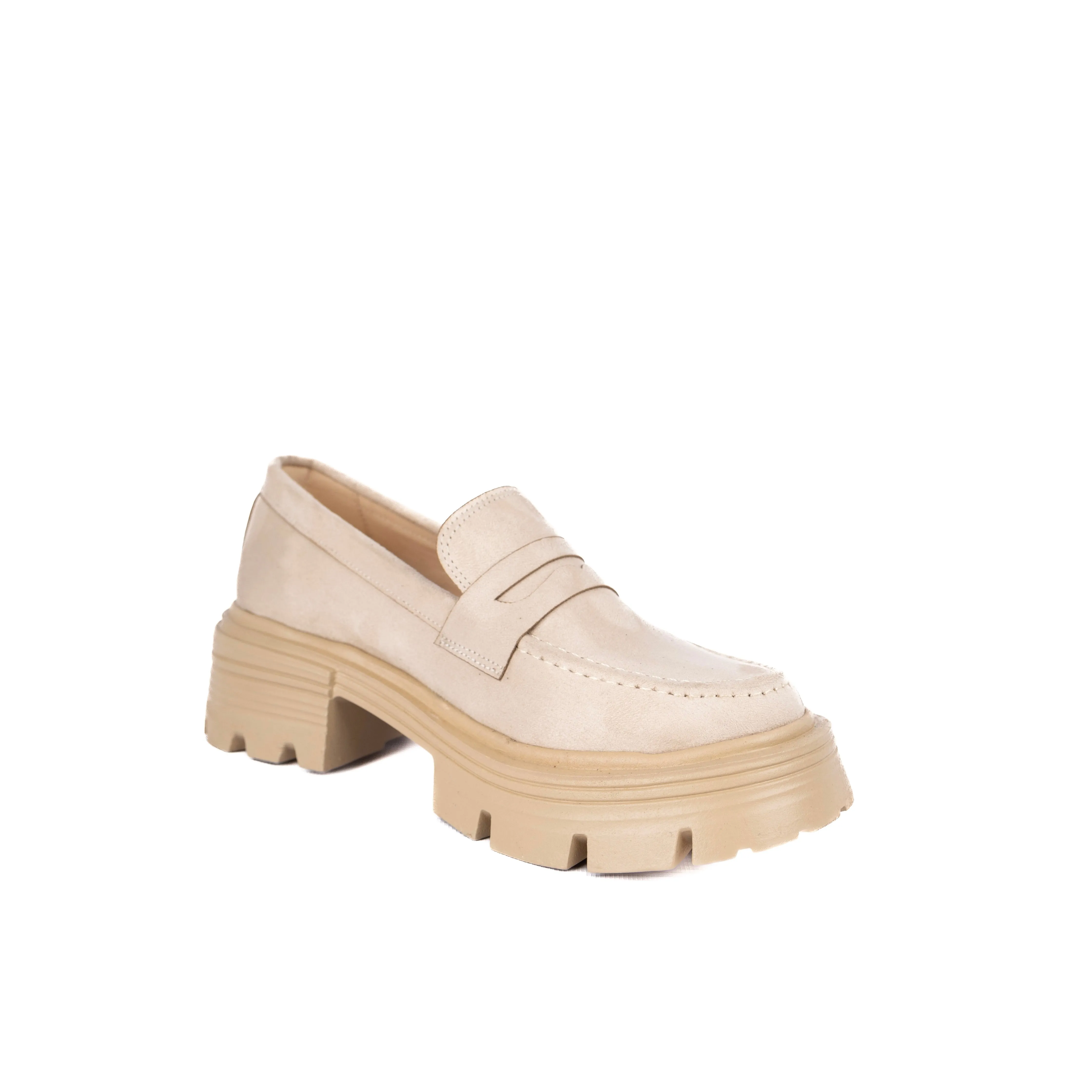 Beige Suede Urban Step