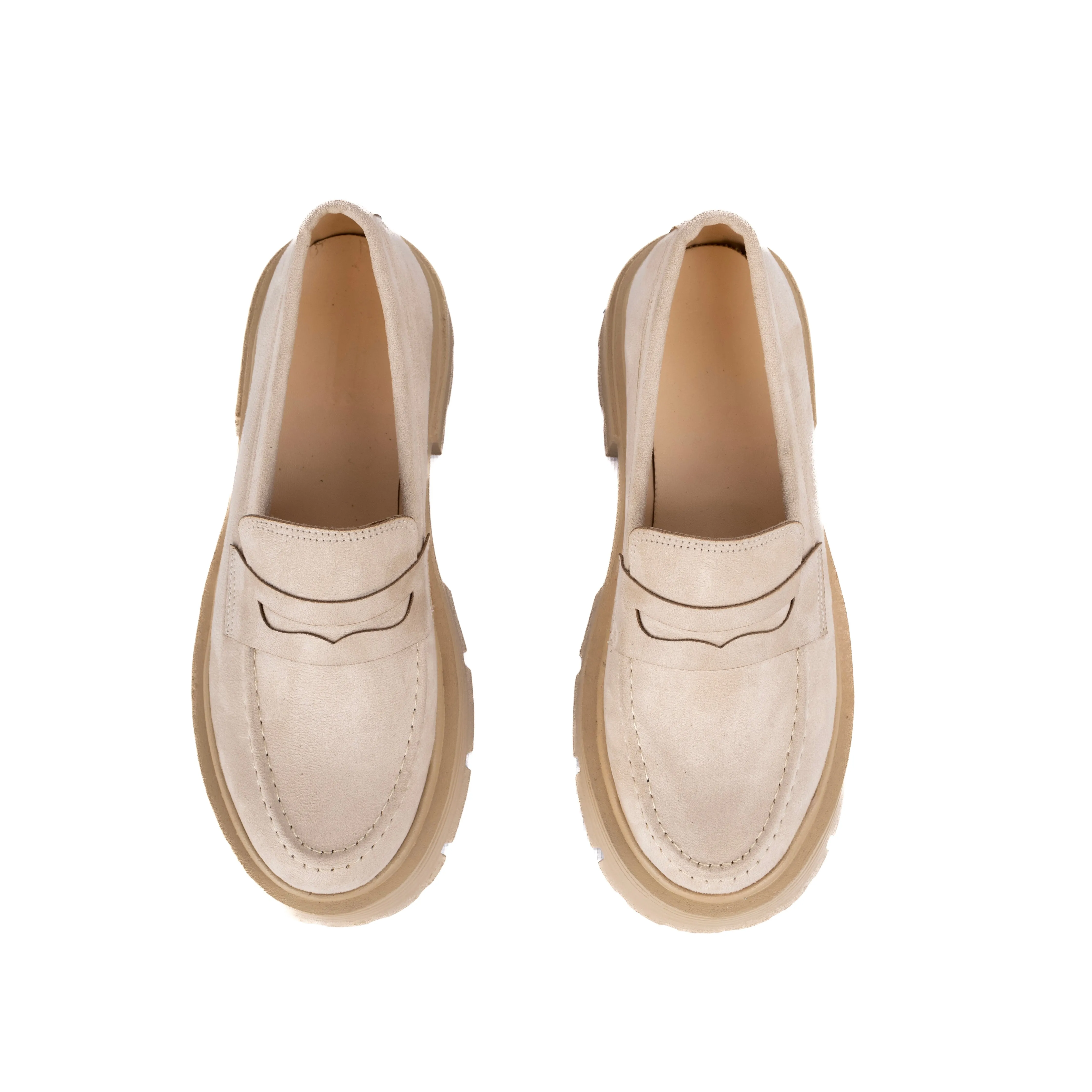 Beige Suede Urban Step