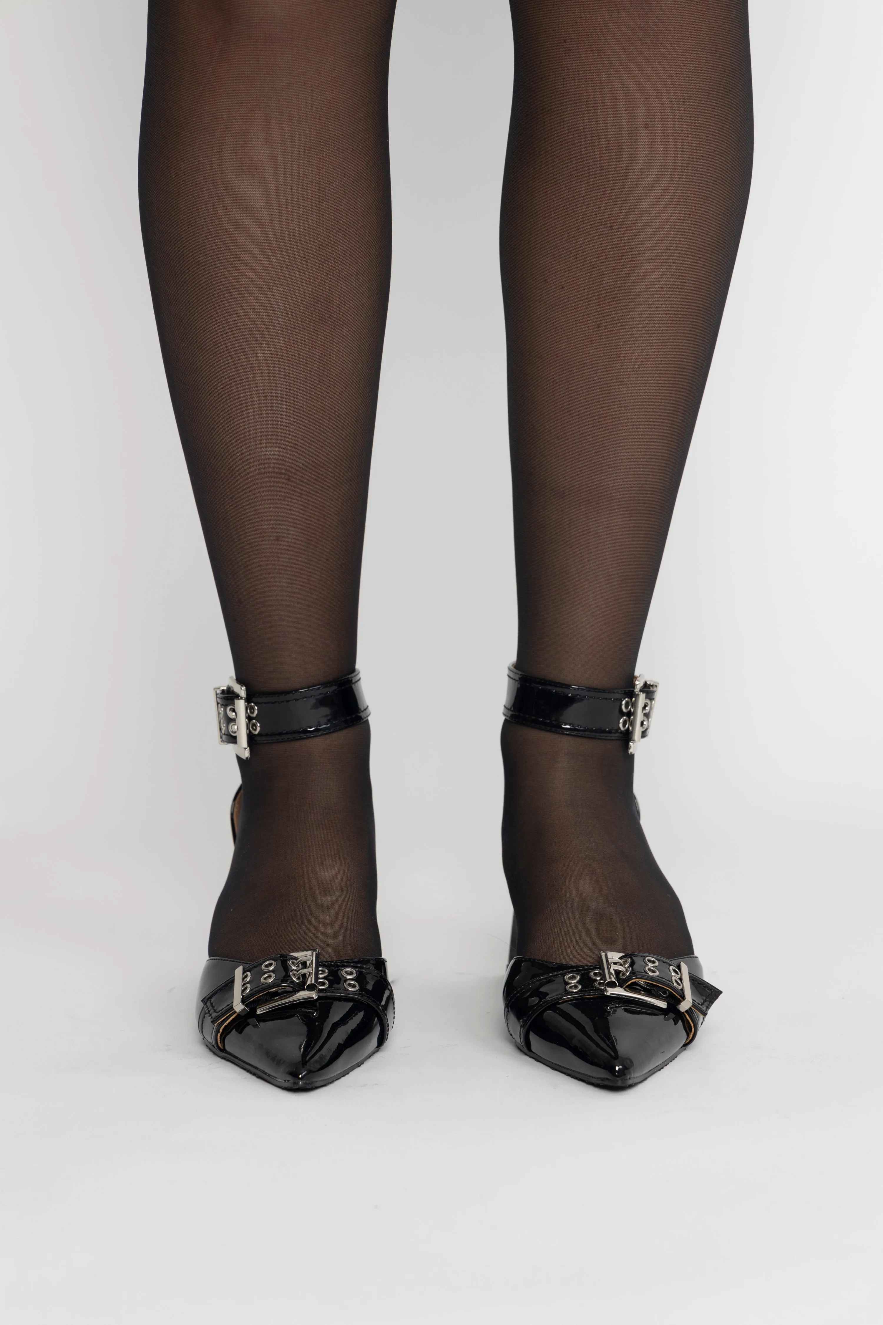 Biamaralyn Buckle D'Orsay Pump - Black