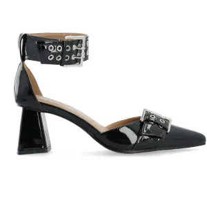 Biamaralyn Buckle D'Orsay Pump - Black
