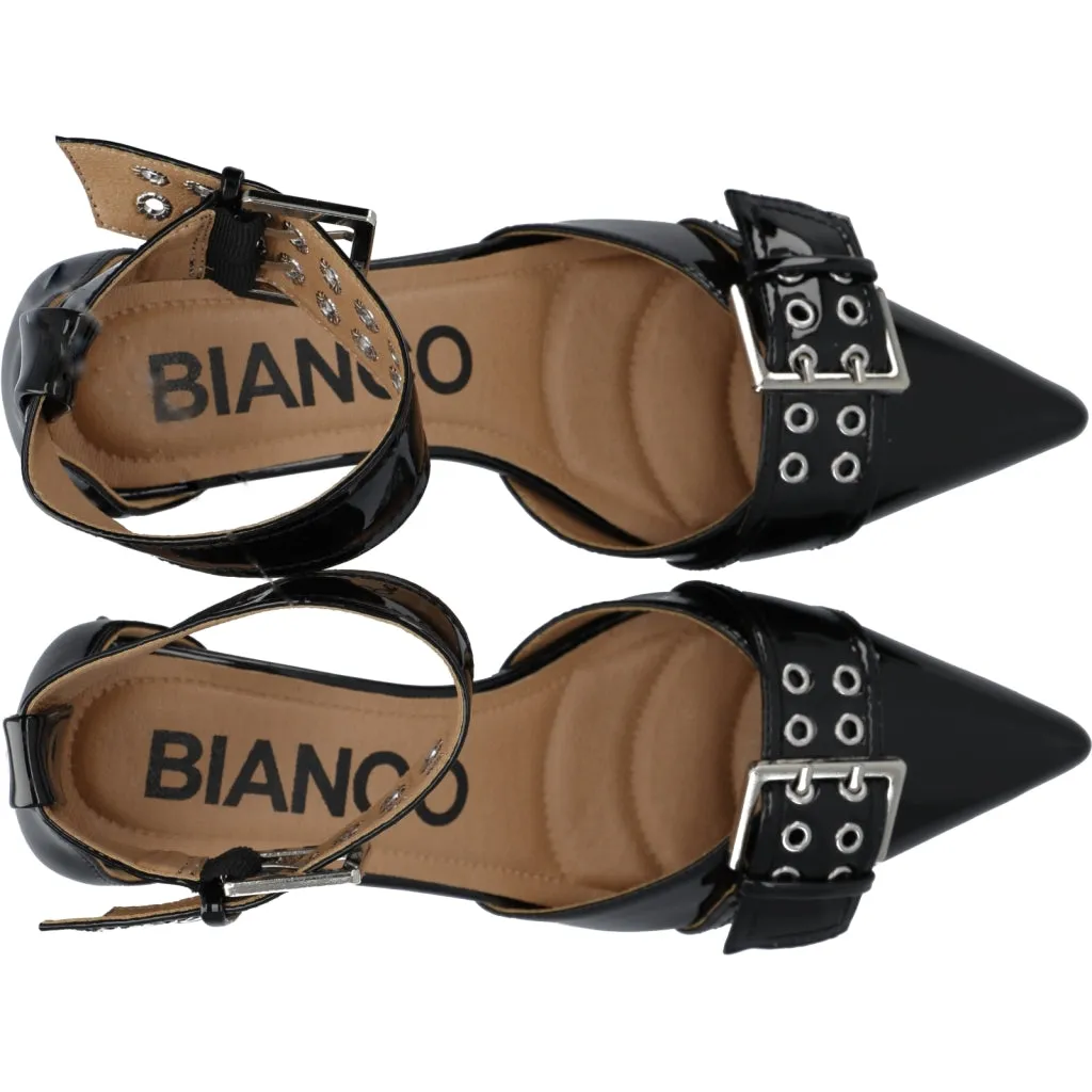 Biamaralyn Buckle D'Orsay Pump - Black