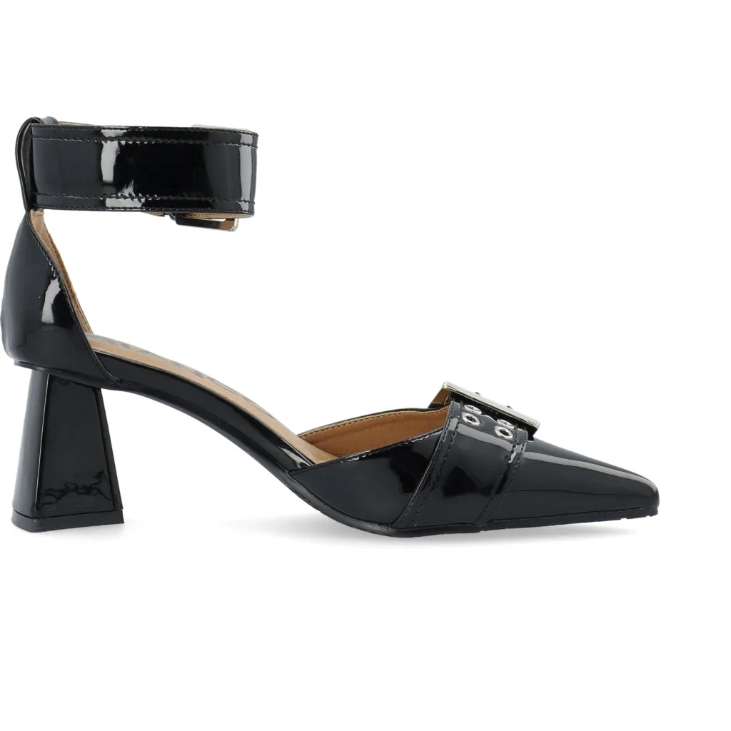 Biamaralyn Buckle D'Orsay Pump - Black