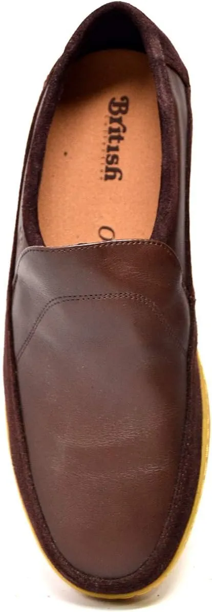 British Colelction Norwich Men's Leather and Suede Shoes