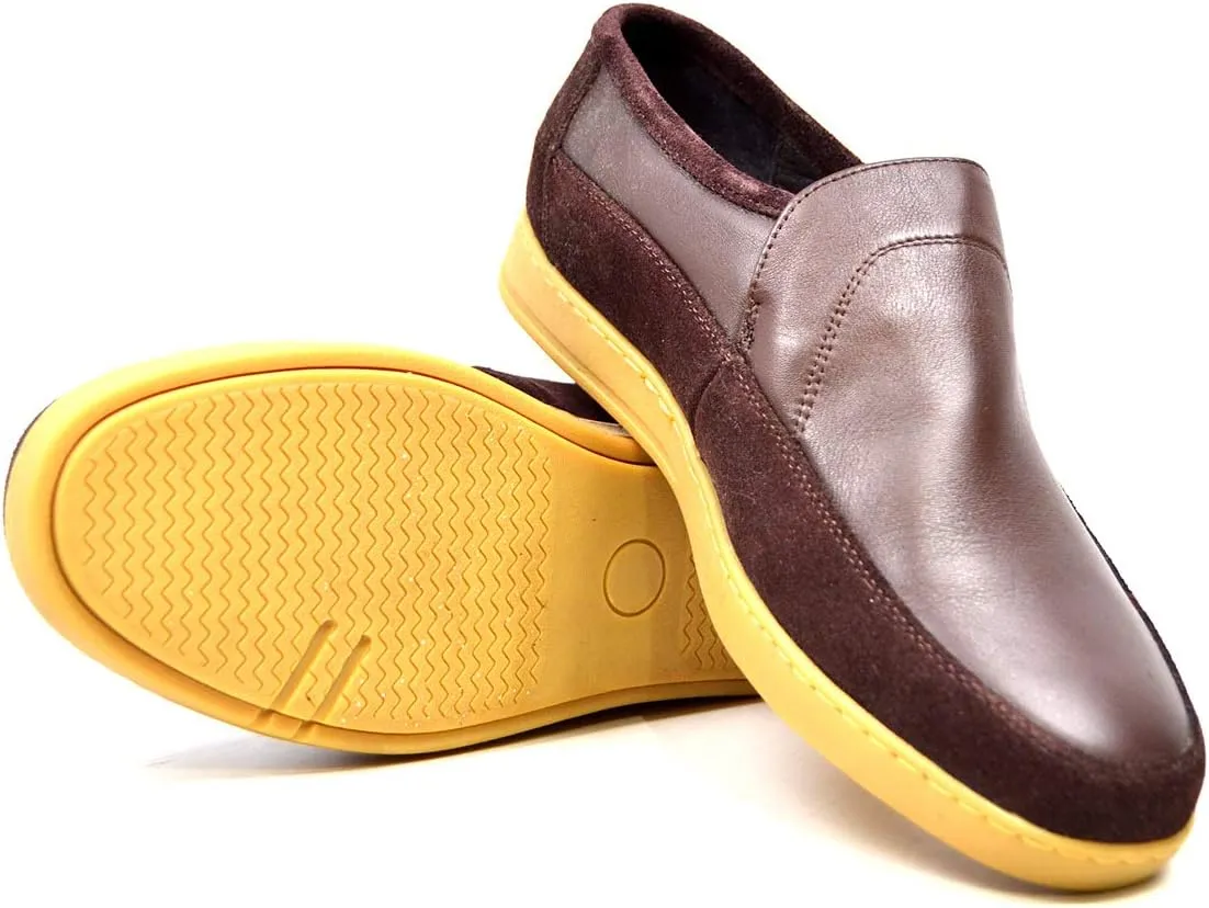 British Colelction Norwich Men's Leather and Suede Shoes