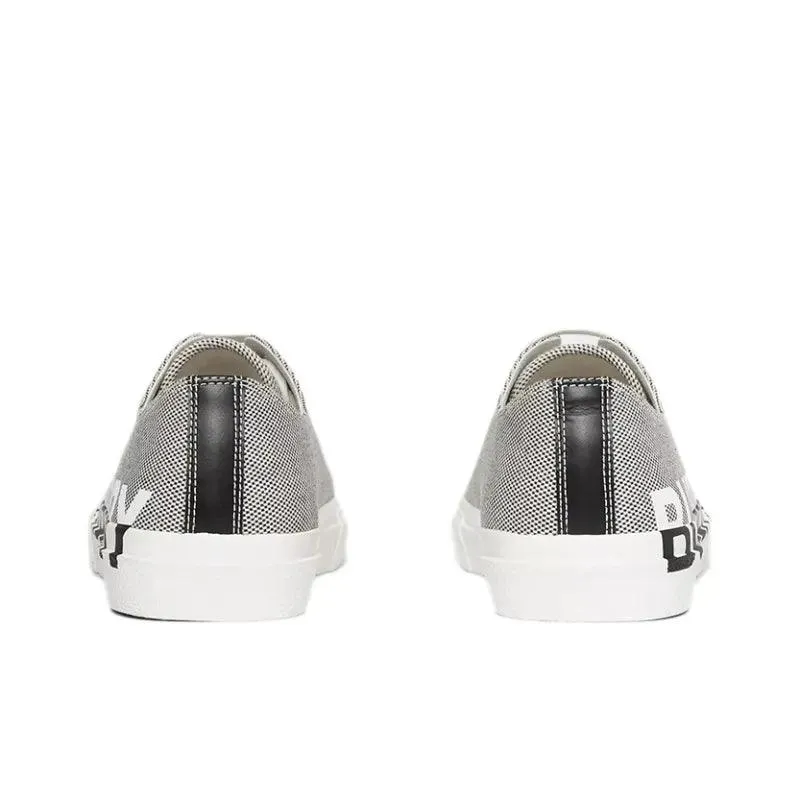 Burberry Logo Print Canvas Sneakers