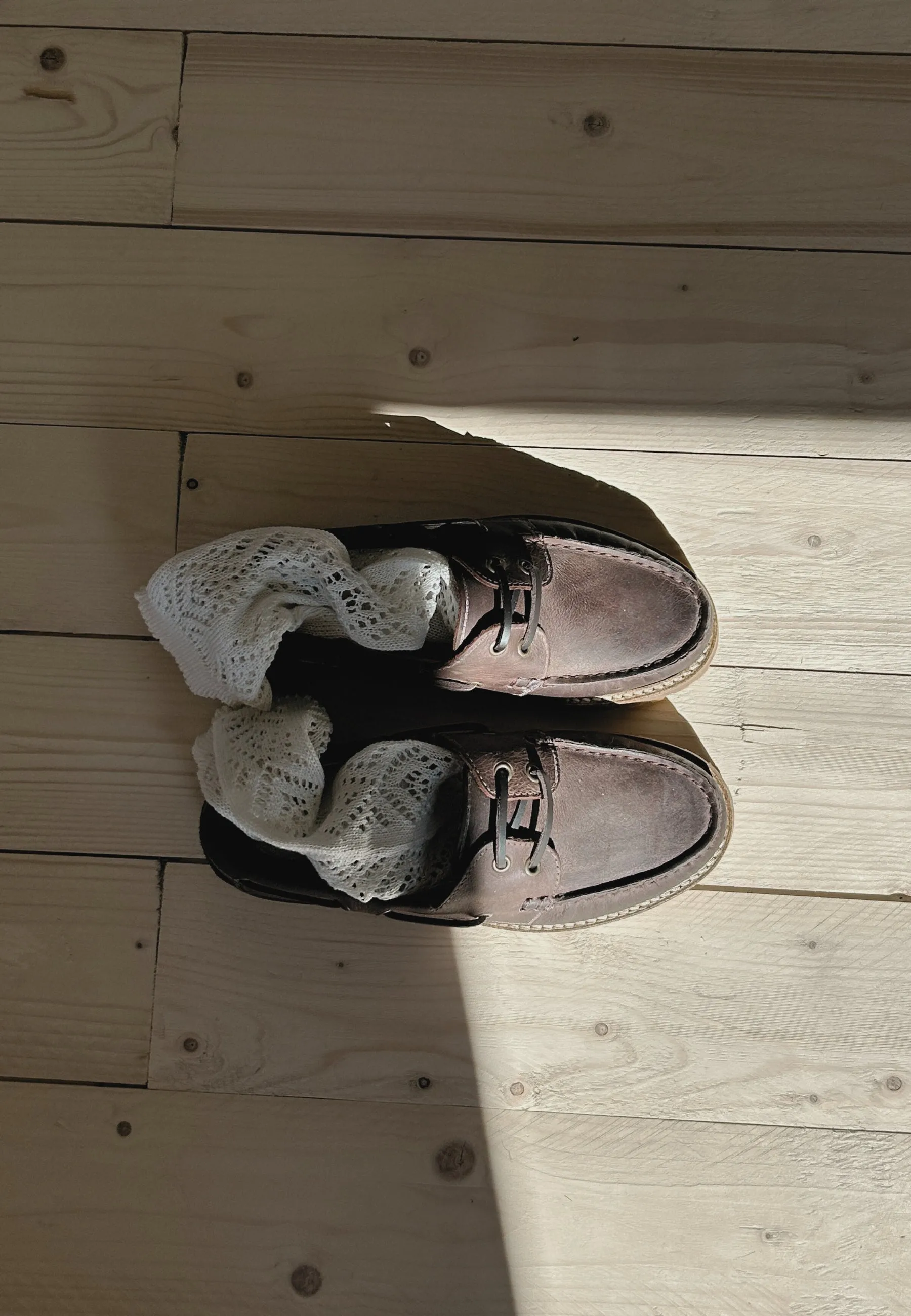CASLENA BOAT SHOE - Coffee