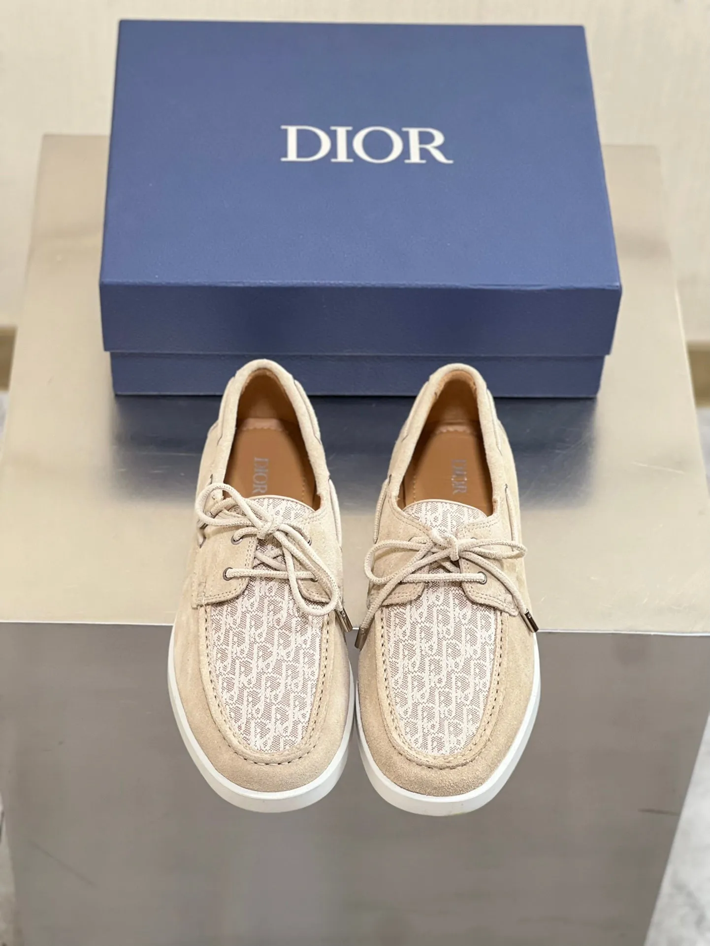 CD GRANVILLE BOAT SHOE TAN SUEDE