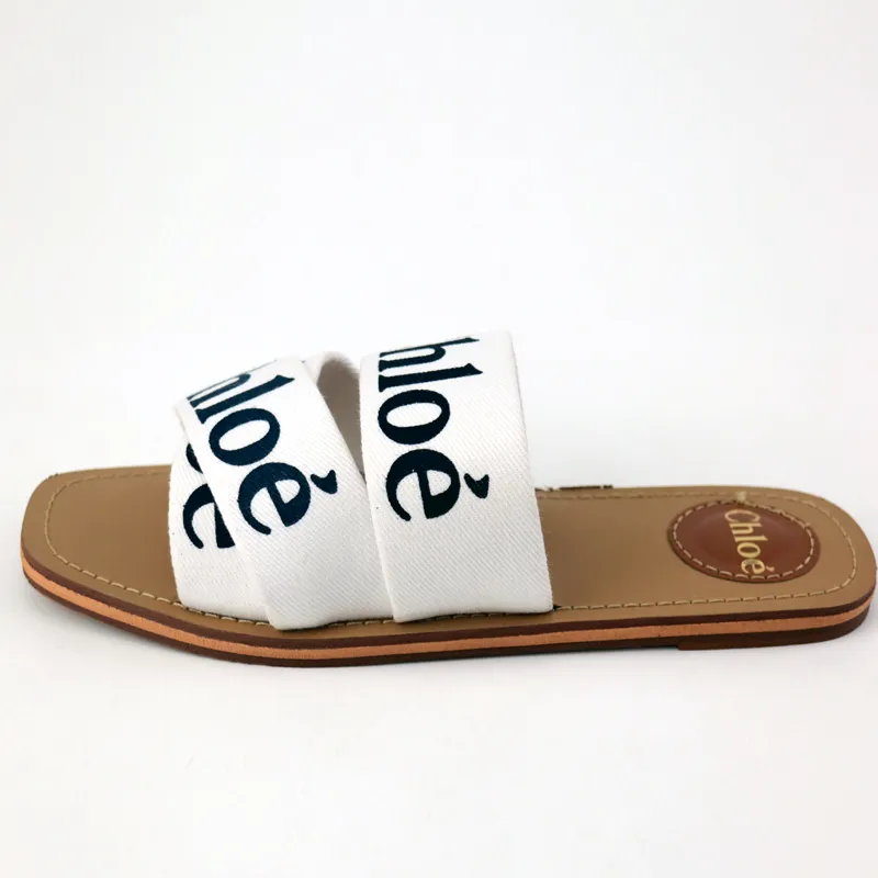 CHL Flat Sandals Criss Cross Woody Slipper Slides -#1006 #22