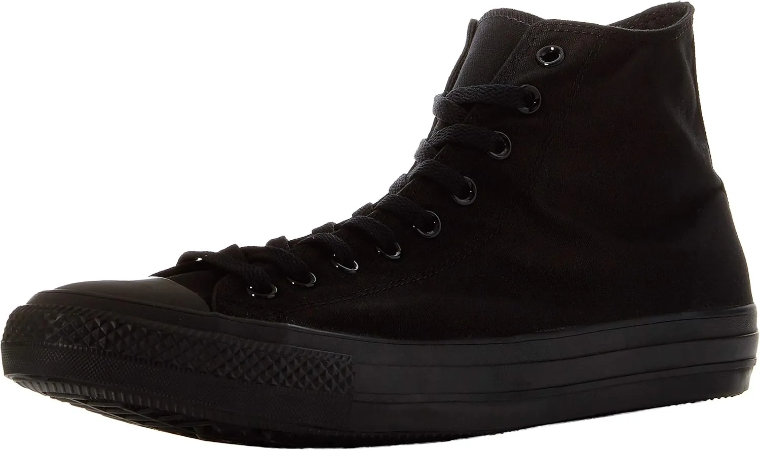 Converse Mens Chuck Taylor All Star High Top, 8.5 B(M) US Women / 6.5 D(M) US Men, Black Monochrome