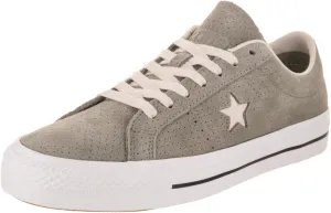Converse Men's One Star Suede Ox Sneakers (Dark Stucco/Drift Wood/White, 6.5)
