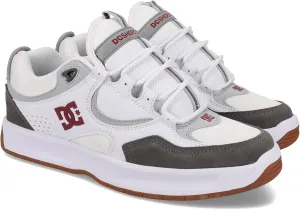 DC Men's Kalynx Zero Skate Shoe, White/RED/Grey, 8