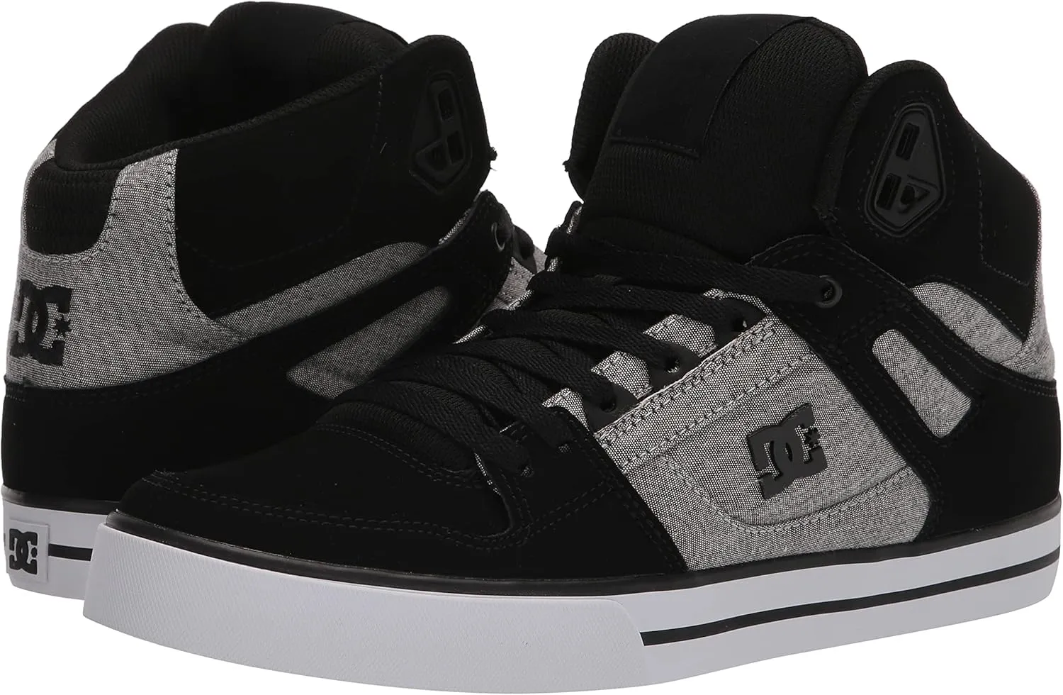 DC Men's Pure High Top Wc Skate Shoes Casual Sneakers