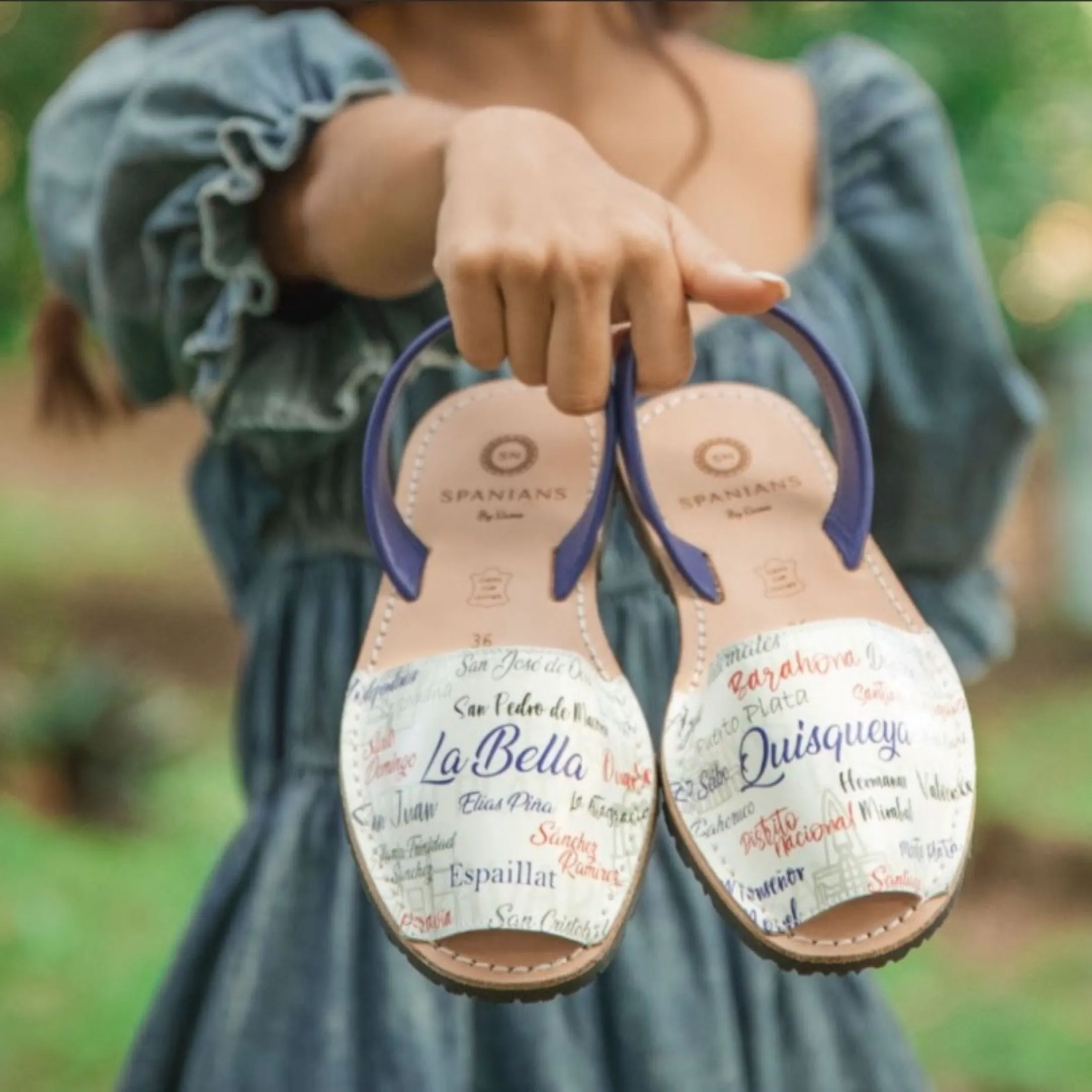 Dominican Roots Avarca Women Flat