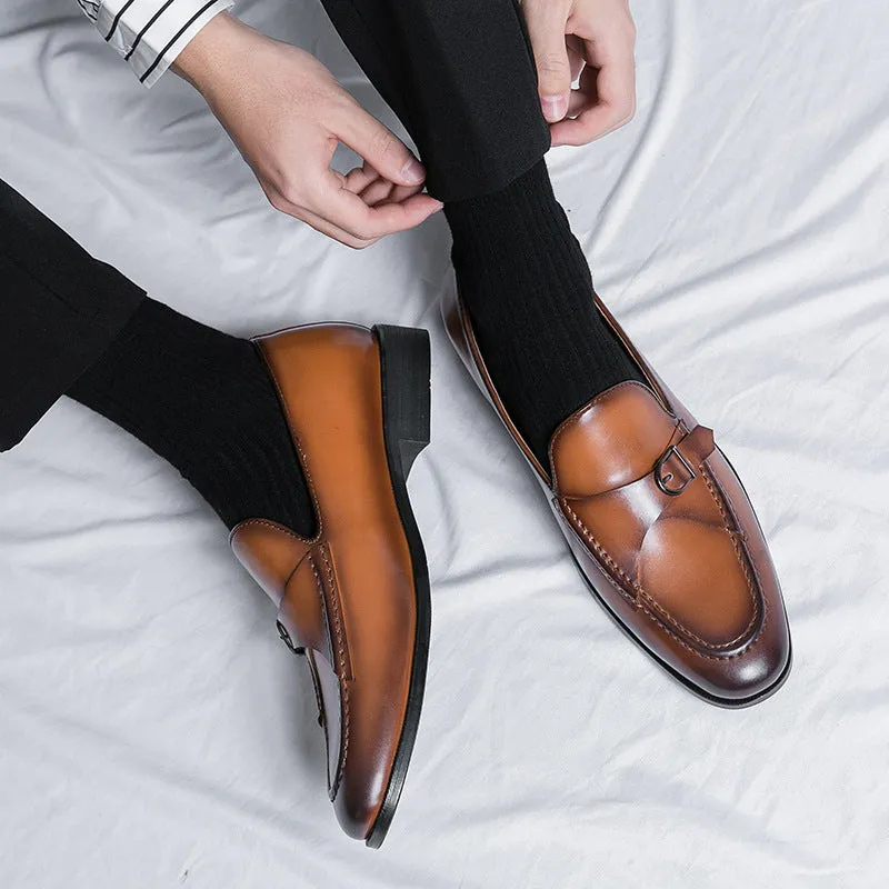Don Paolo: Classic Vegan Leather Loafers with a Touch of Tradition