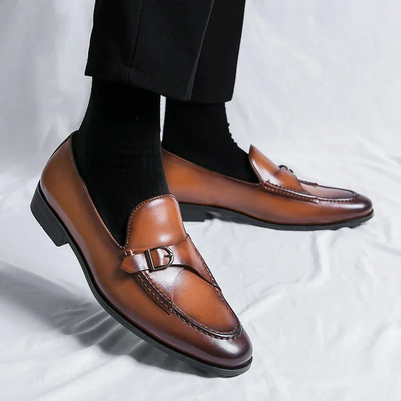 Don Paolo: Classic Vegan Leather Loafers with a Touch of Tradition