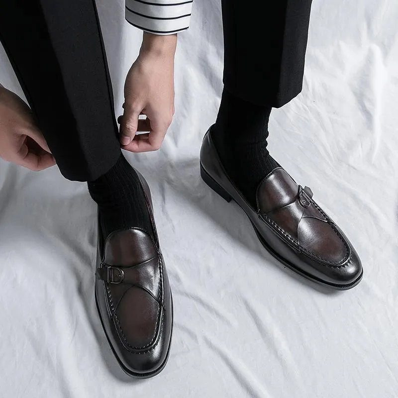 Don Paolo: Classic Vegan Leather Loafers with a Touch of Tradition