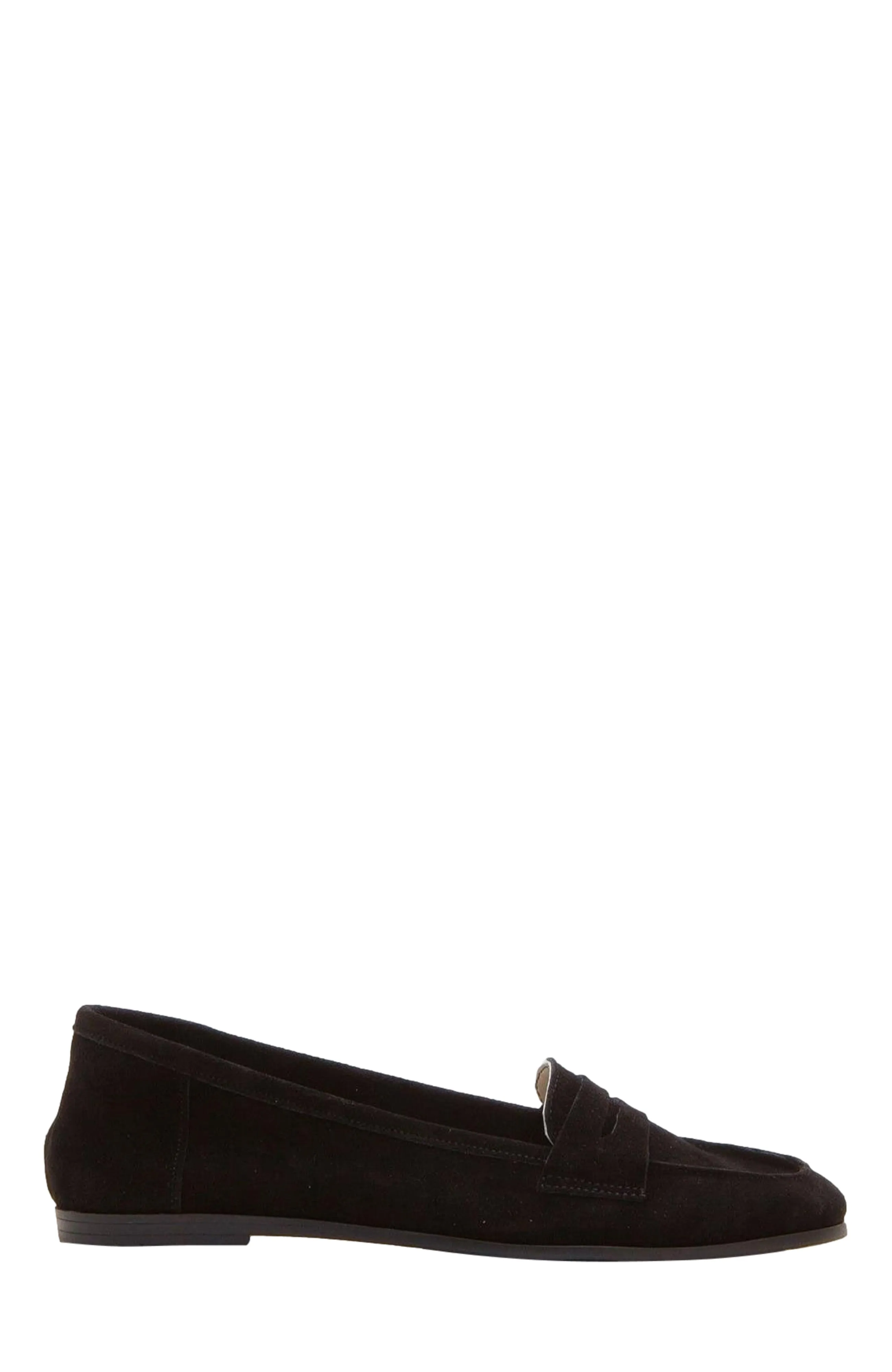 Dorothy - Black Suede Leather Loafers