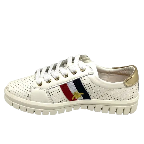 Elope sneaker  -  White/gold