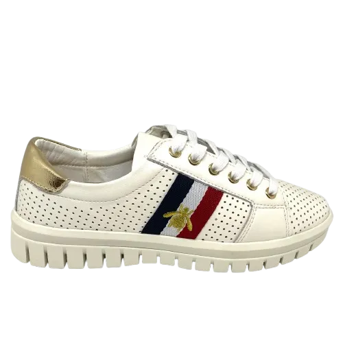 Elope sneaker  -  White/gold