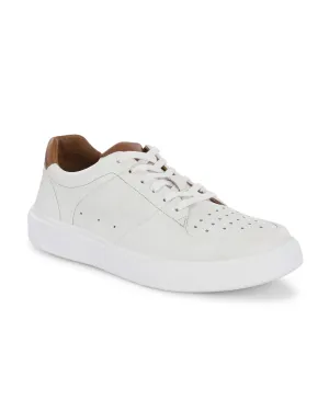 Falcon Flex White Leather Sneakers