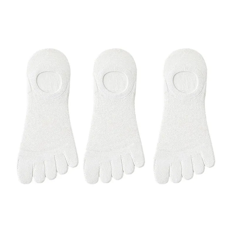Fashion Casual Breathable Finger Boat Socks