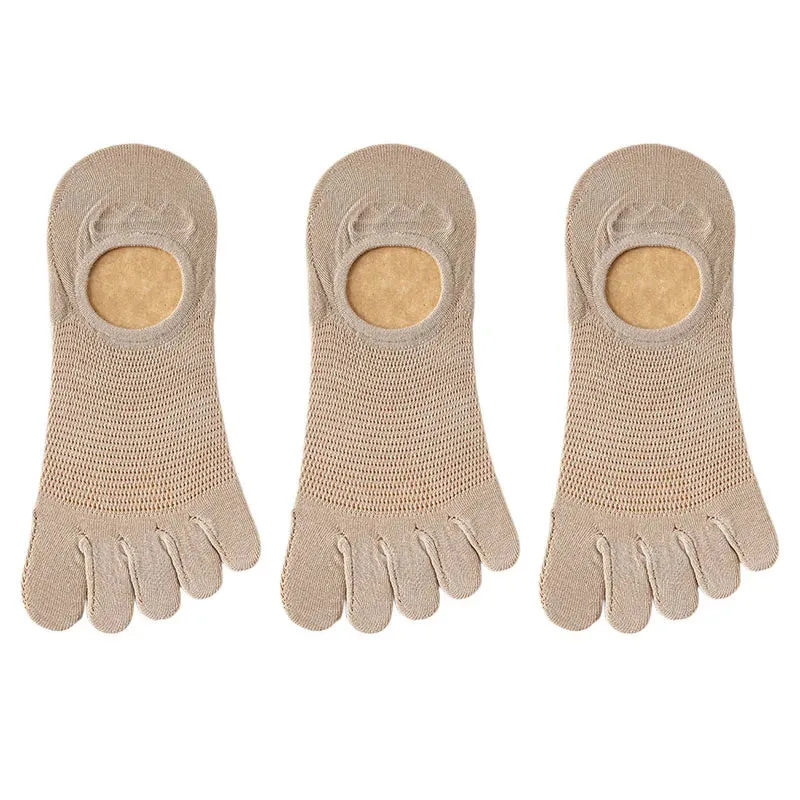 Fashion Casual Breathable Finger Boat Socks