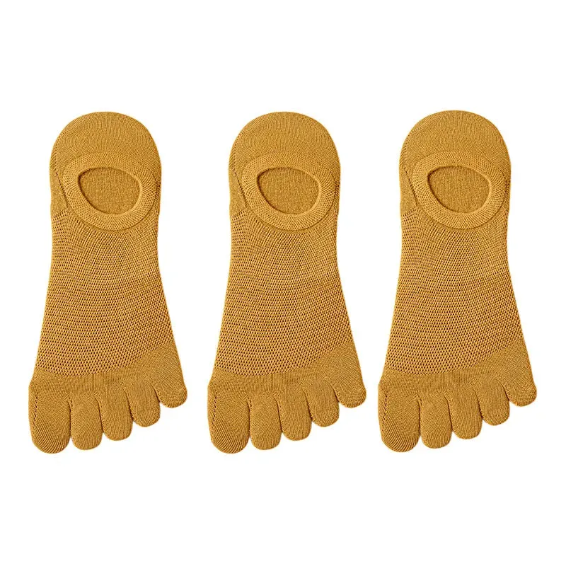 Fashion Casual Breathable Finger Boat Socks