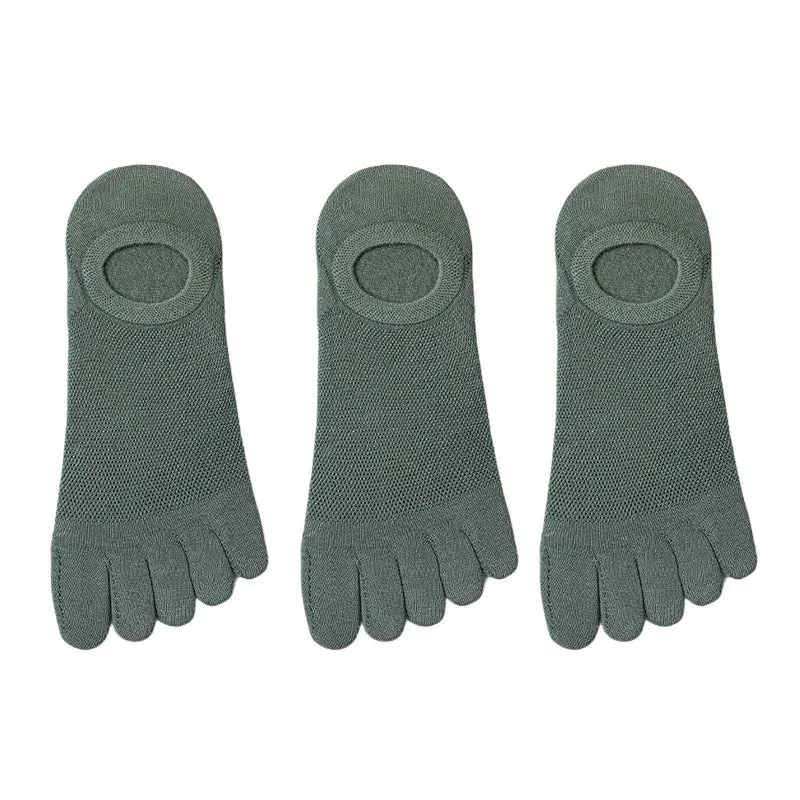 Fashion Casual Breathable Finger Boat Socks