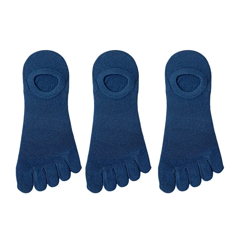 Fashion Casual Breathable Finger Boat Socks