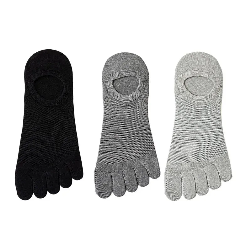 Fashion Casual Breathable Finger Boat Socks