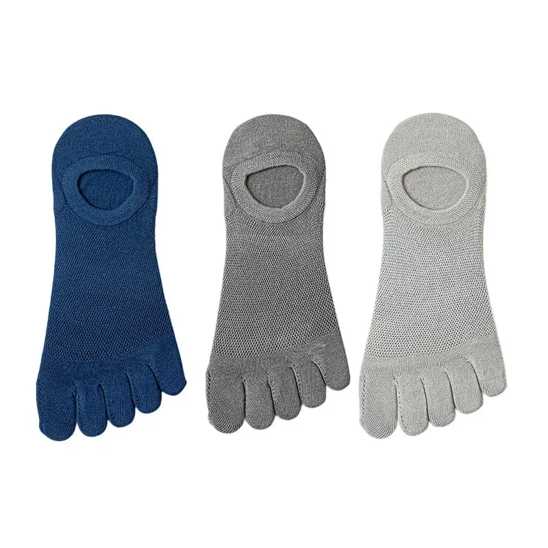 Fashion Casual Breathable Finger Boat Socks