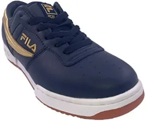 Fila Men's Original Fitness Navy/White/Gold Shoes Sneakers (11.5)