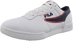 Fila Original Fitness Offset Sneakers White/Navy/Red Men's Low Top Shoes Sz: 9.5