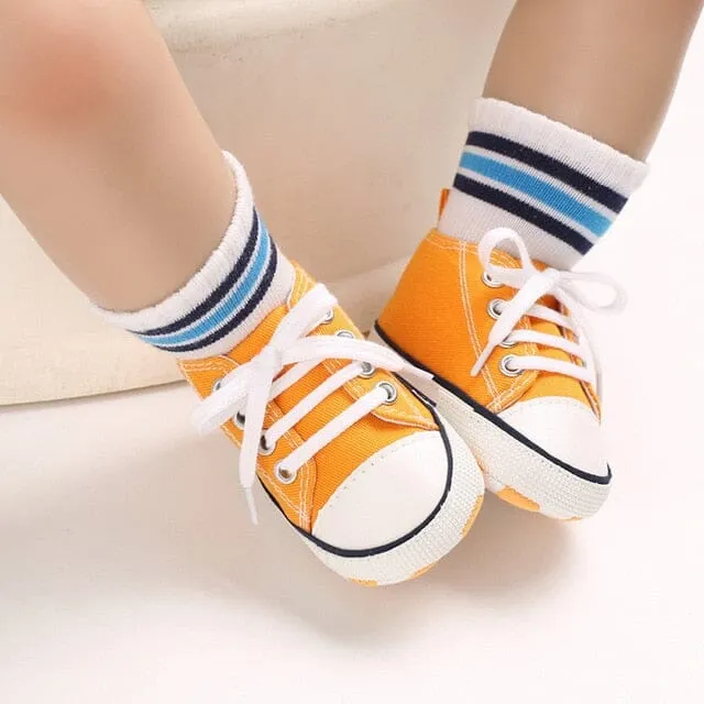 Fun Feet Canvas Sneakers