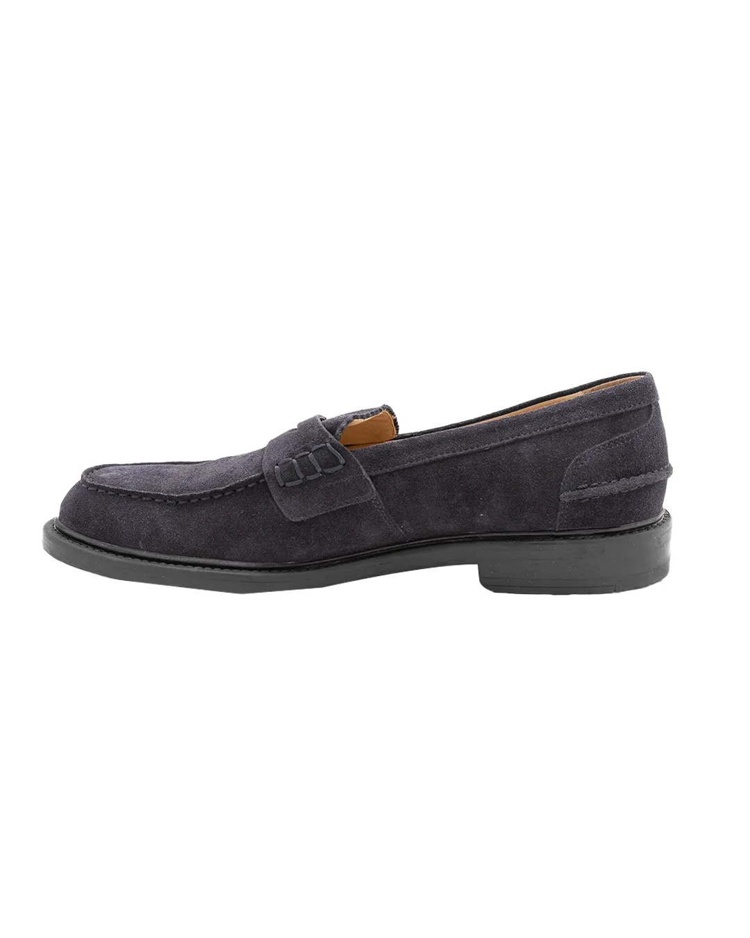Gagliardi Navy Suede Loafers