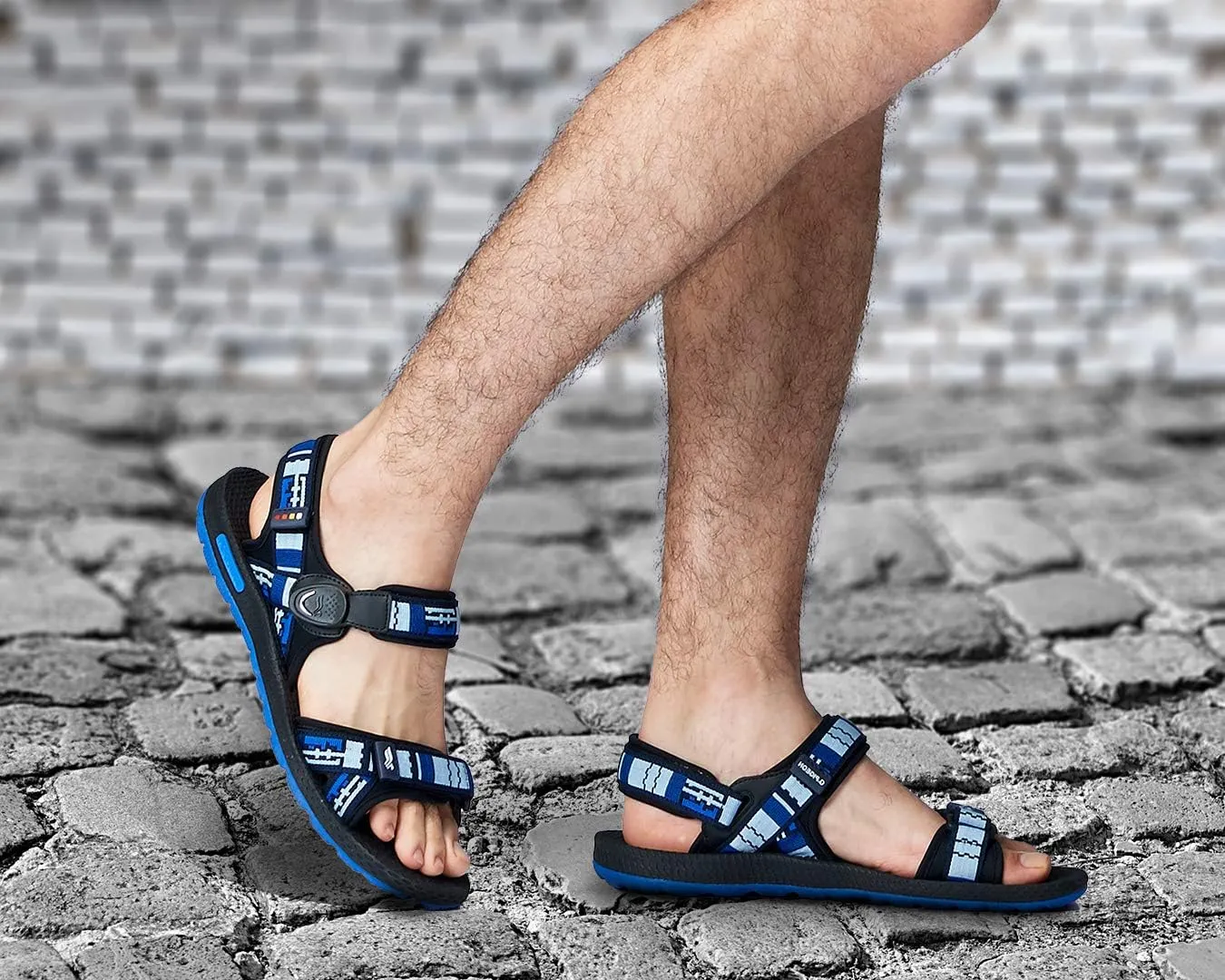 Gold Pigeon Shoes SIMPLUS Unisex Ultra-Cuhion Yoga Mat Athlete Sandals Adjustabl Straps with Heel Support