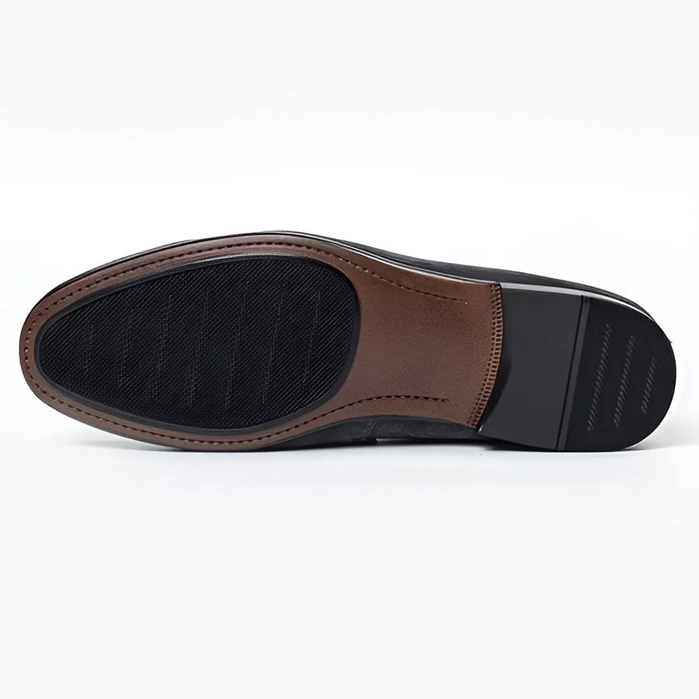 Handmade Full Grain Leather Suede Moccasin Loafers