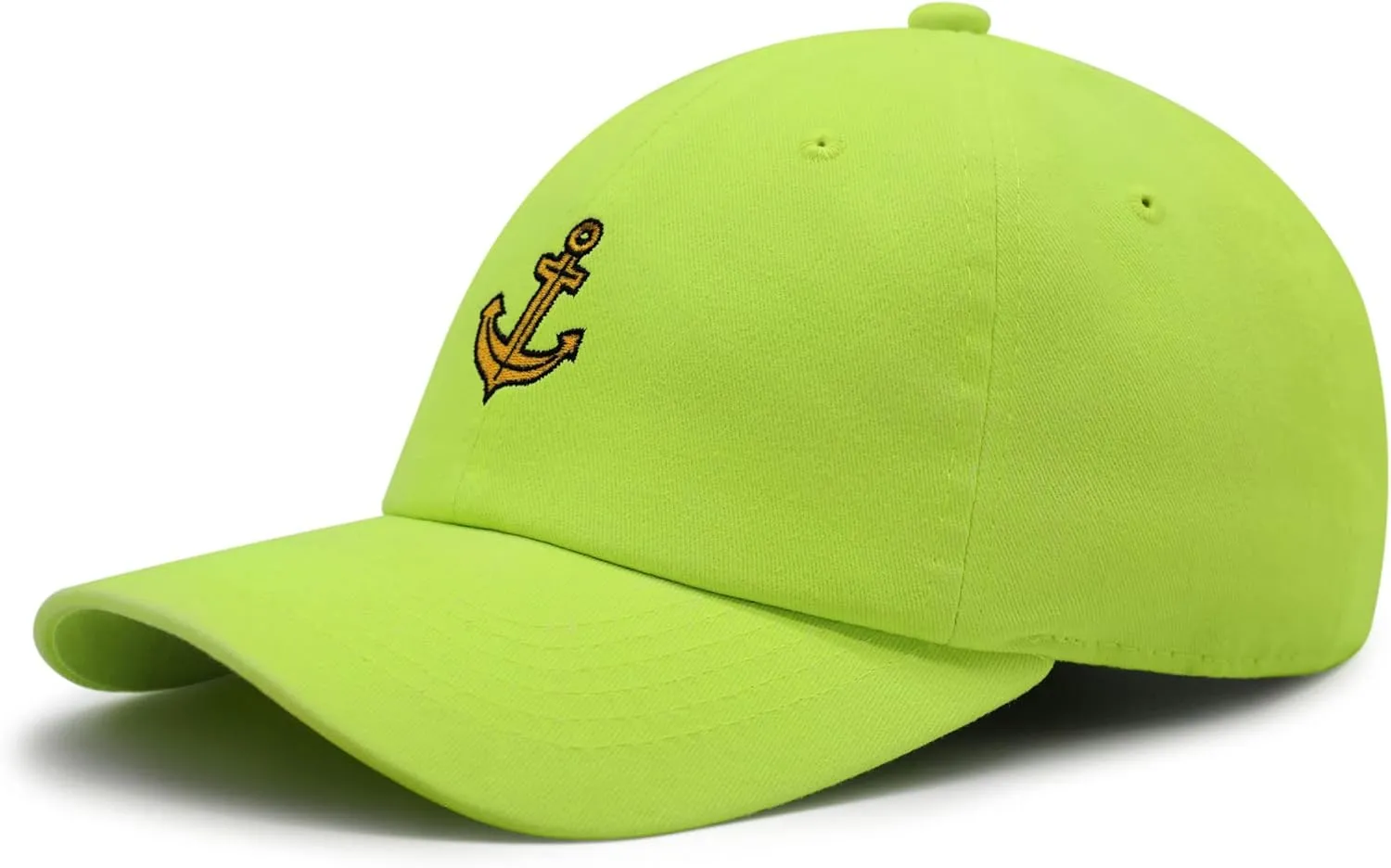 JPAK Anchor Premium Dad Hat Embroidered Cotton Baseball Cap Boat Pirate