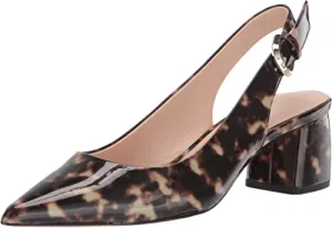 Kate Spade New York Women's MIKA Sling-Back Pump, Tortoise, 9.5 M US