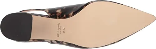Kate Spade New York Women's MIKA Sling-Back Pump, Tortoise, 9.5 M US