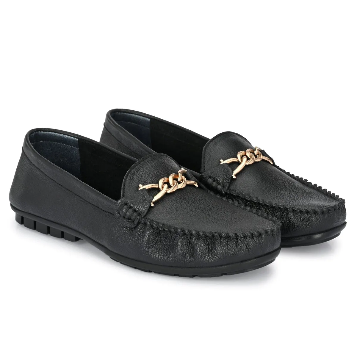 Kelly Leather Cushion Loafers