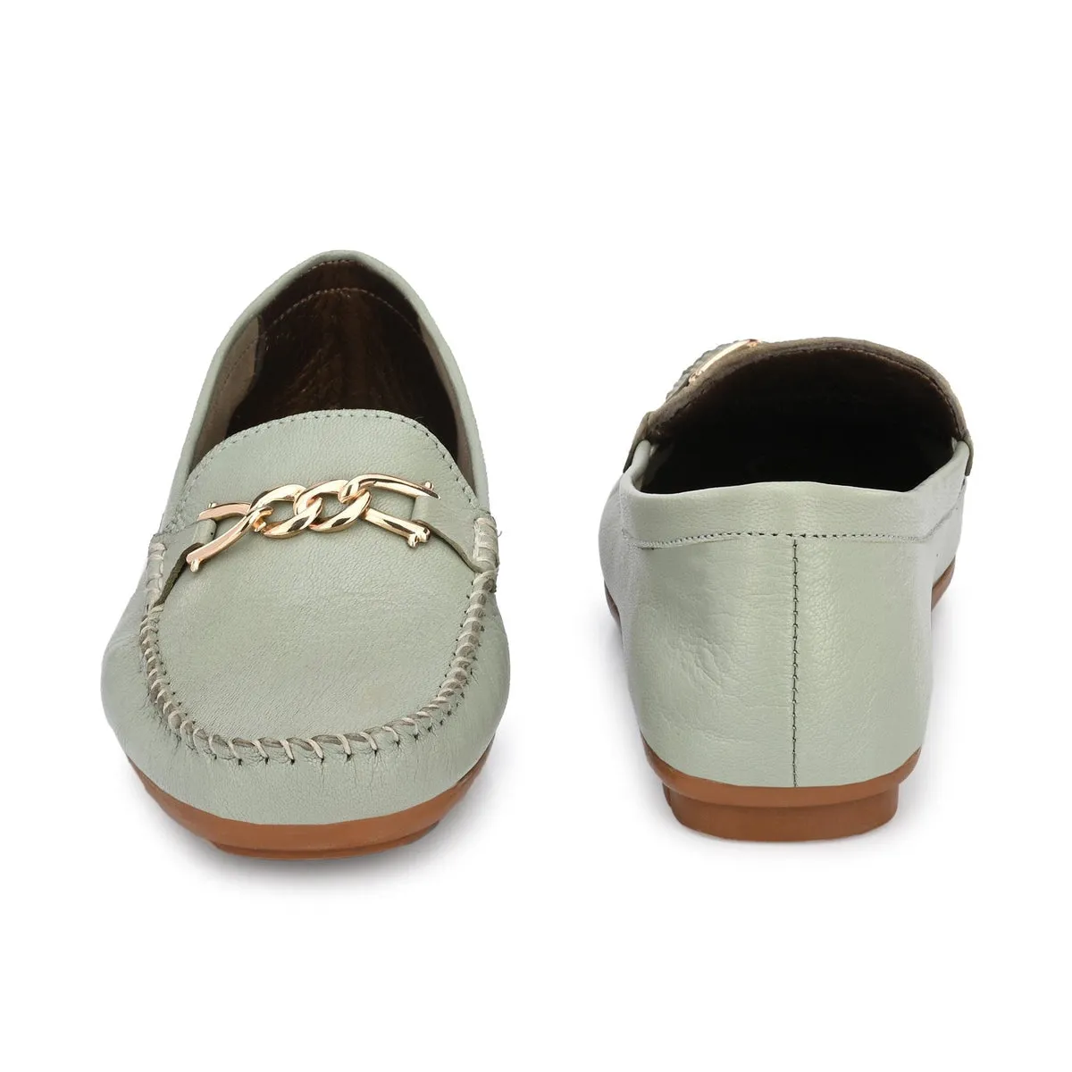 Kelly Leather Cushion Loafers